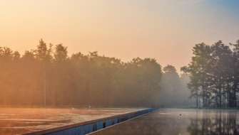 Wandelen in Bokrijk tijdens de Wijerstrail Vijfdaagse.