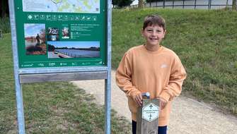 Wandelen op Levensloop van Stichting tegen Kanker.