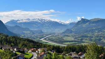 Wandelen op de Liechtenstein Trail.