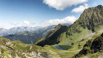 Wandelen op de Seetalweg in Montafon.