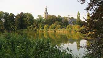 Wandelen op Vlaanderen Wandelt 2026 in Leuven.