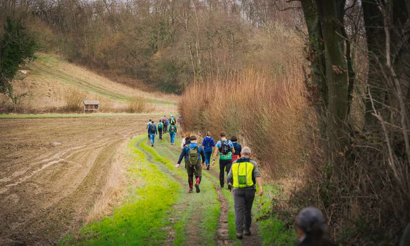 Wandelen op de Brabantse Ardennen Trail - Flanders Trails 2025.