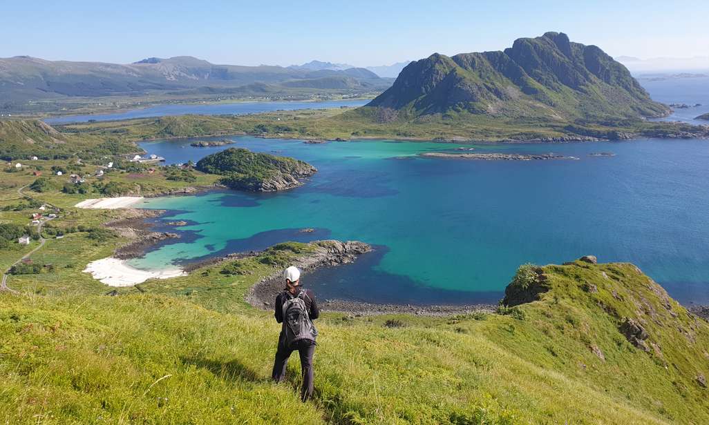 Wandelen op de Vesteralen in Noorwegen.