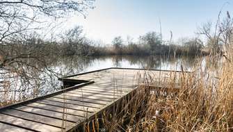 Steun de aanleg van een vlonderpad in de Blankaart.