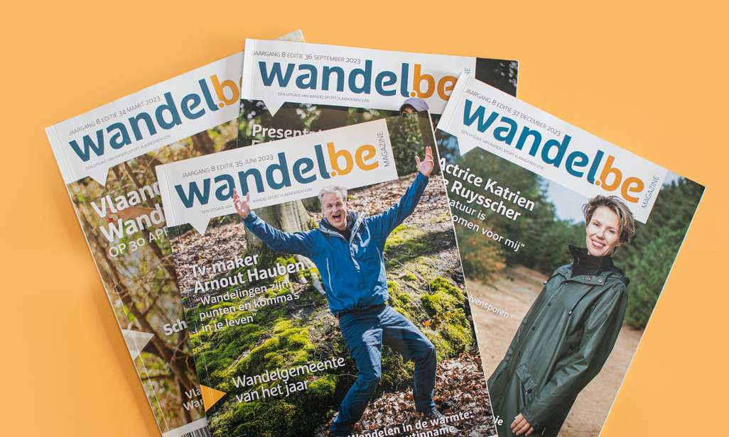 wandel.be magazine vol wandelinspiratie