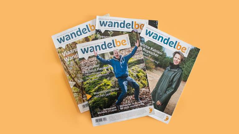 wandel.be magazine vol wandelinspiratie
