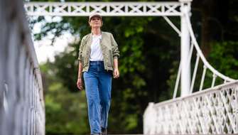 Wandelen met Birgit Van Mol in het wandel.be-magazine.