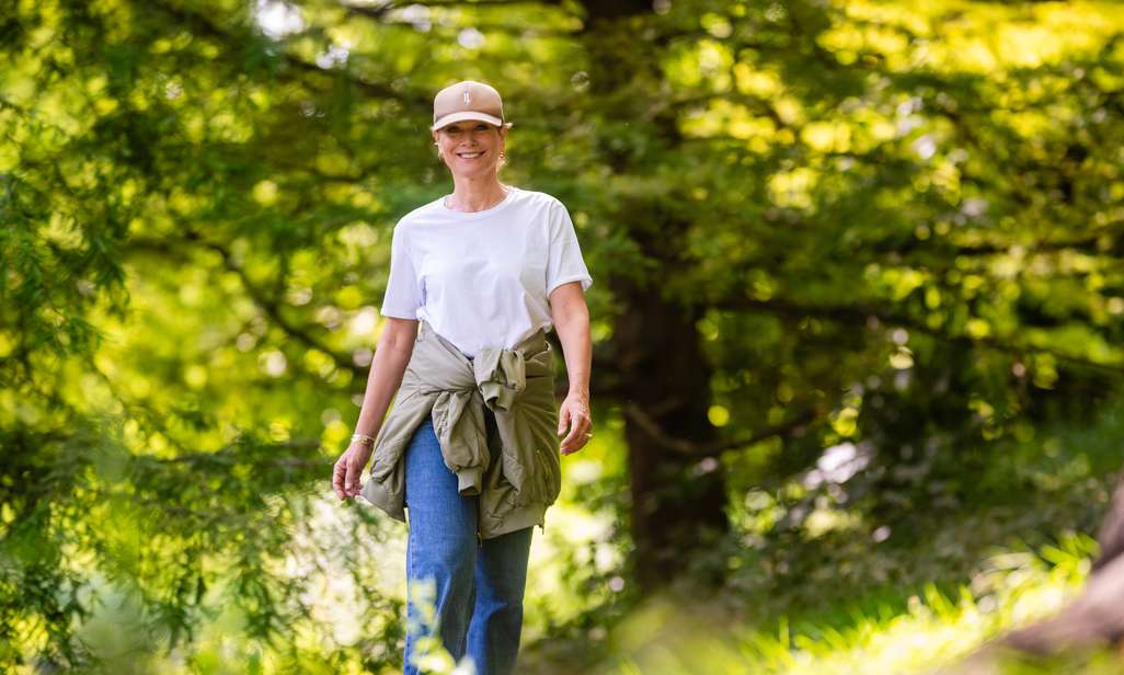 Wandelen met Birgit Van Mol, coverinterview wandel.be magazine.