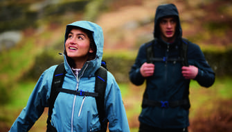 Wandelen in de regen