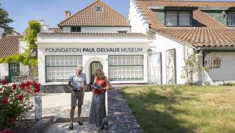 Paul Delvaux museum in Sint-Idesbald, Koksijde.