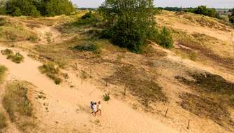 Wandelen in West-Vlaanderen aan de kust.