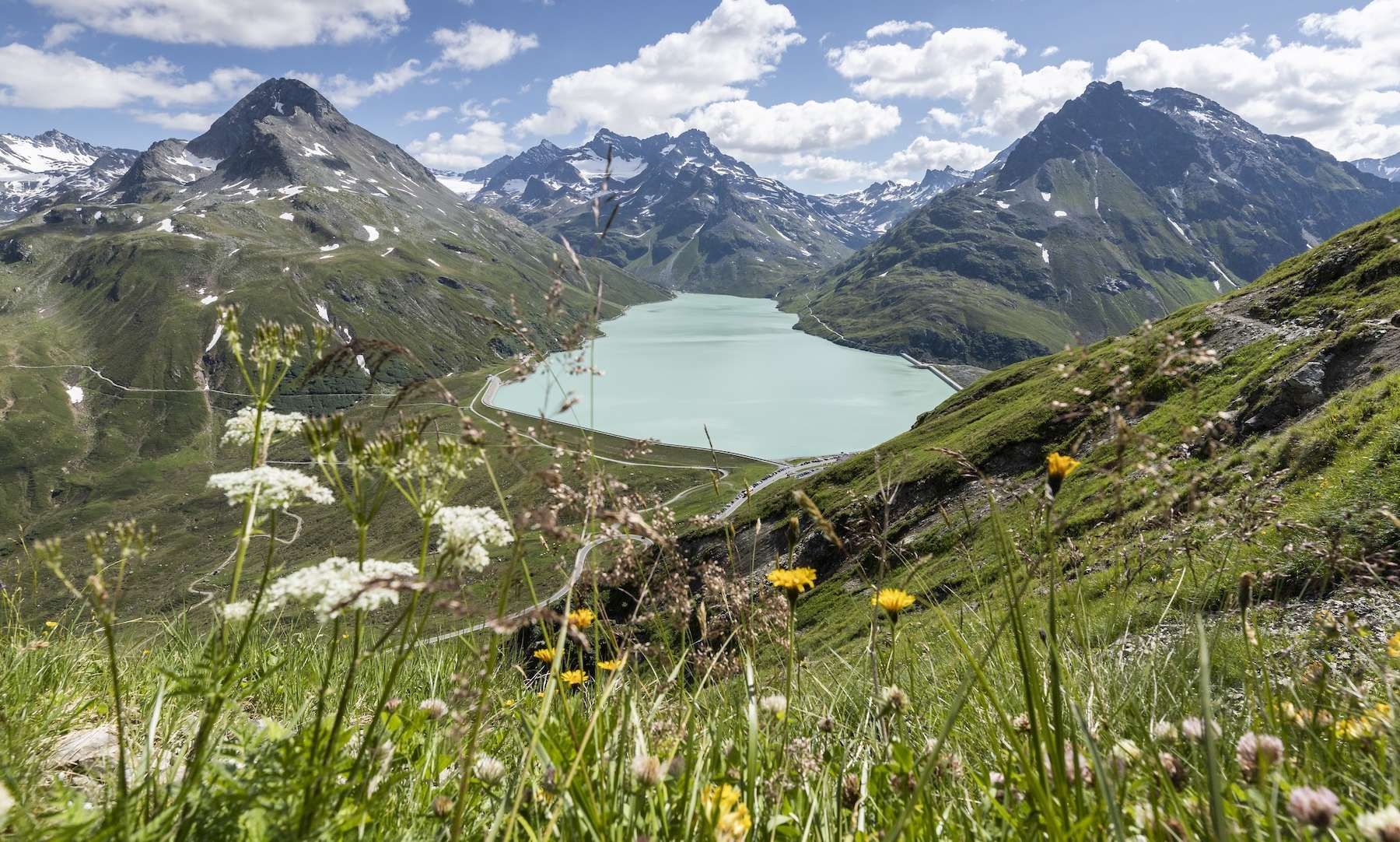 Wandelen in Montafon, Oostenrijk.