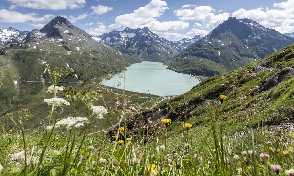 Wandelen in Montafon, Oostenrijk.