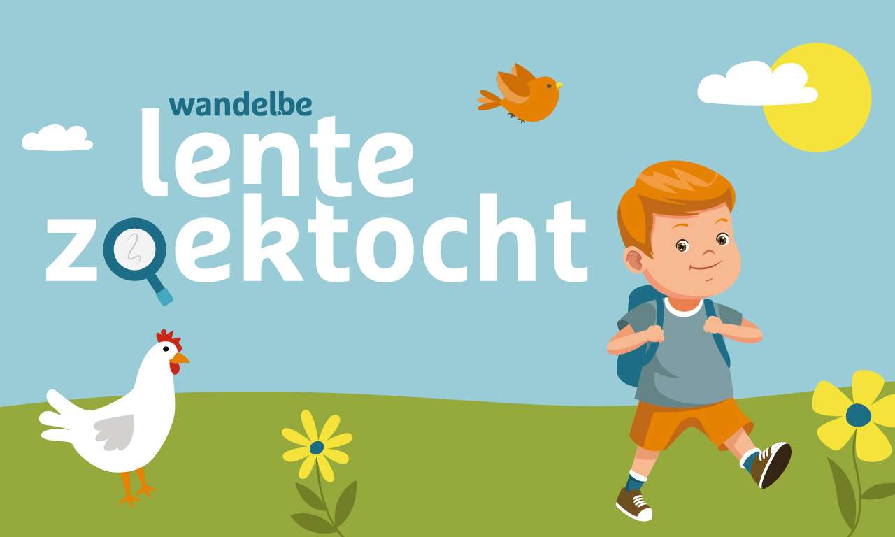 Ga op lentezoektocht met wandel.be