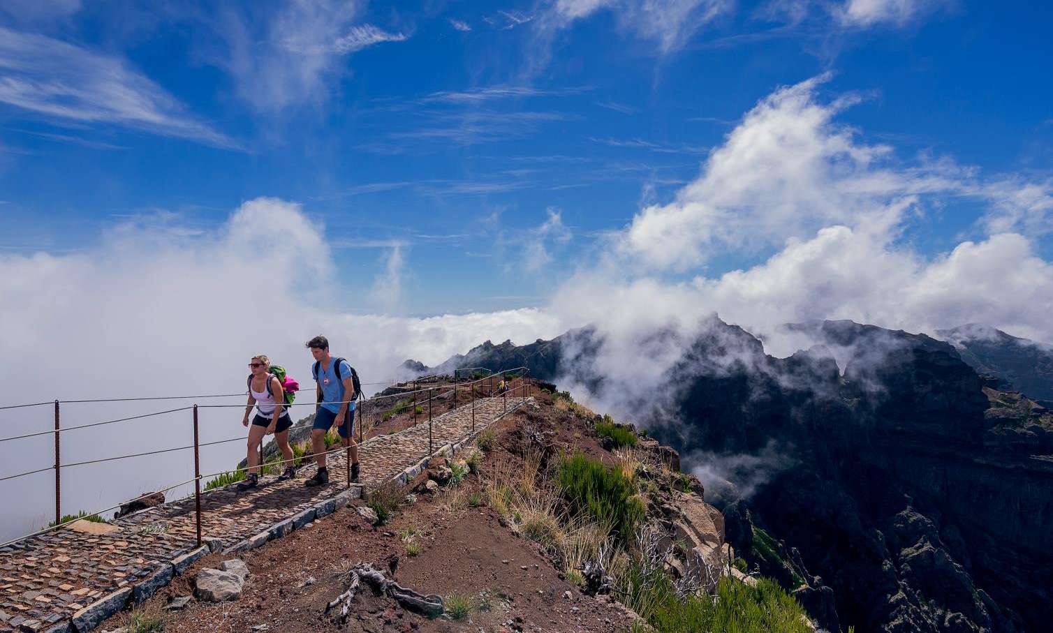 De PR1 is een iconische wandelroute op het Portugese eiland Madeira.