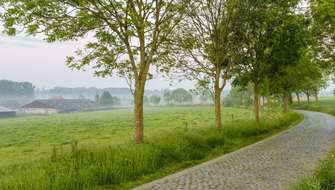 Wandelen op de Paddestraat in Velzeke.