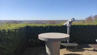 Panoramisch uitzicht vanop de Waesberg