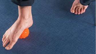 Oefeningen voor sterke voetspieren.