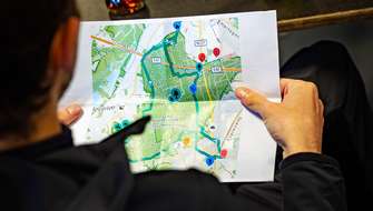RouteYou op wandel.be-tocht