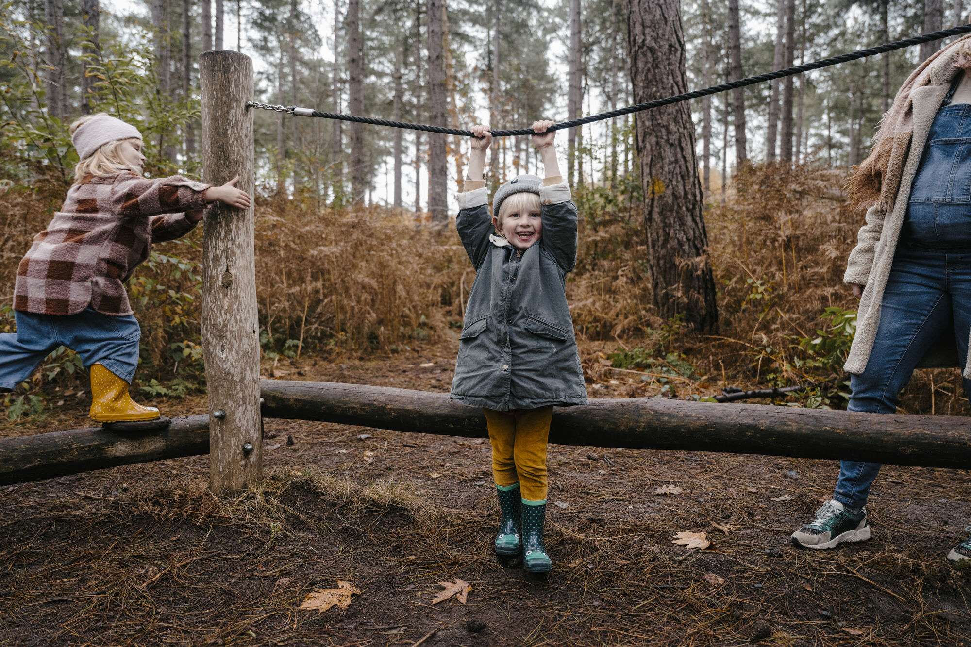 Wandelen met kinderen in Oost-Vlaanderen.