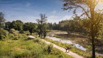 Wandelen op de Wijerstrail Vijfdaagse.